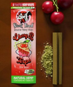 Skunk Brand Hemp Wraps Cherry Pie Terps 2pk