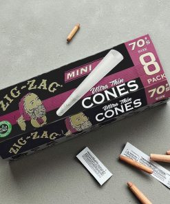 Zig Zag 70's Mini Ultra Thin Cones 8pk