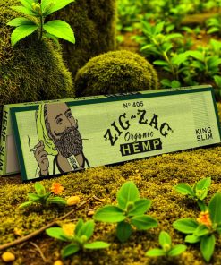 Zig Zag Organic Hemp King Slim Rolling Papers