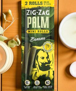 Zig Zag Banana Palm Mini Rolls 2pk