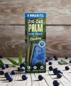 Zig Zag Blueberry Palm Mini Rolls 2pk