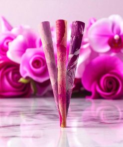 Zig Zag Rose Cones 3pk