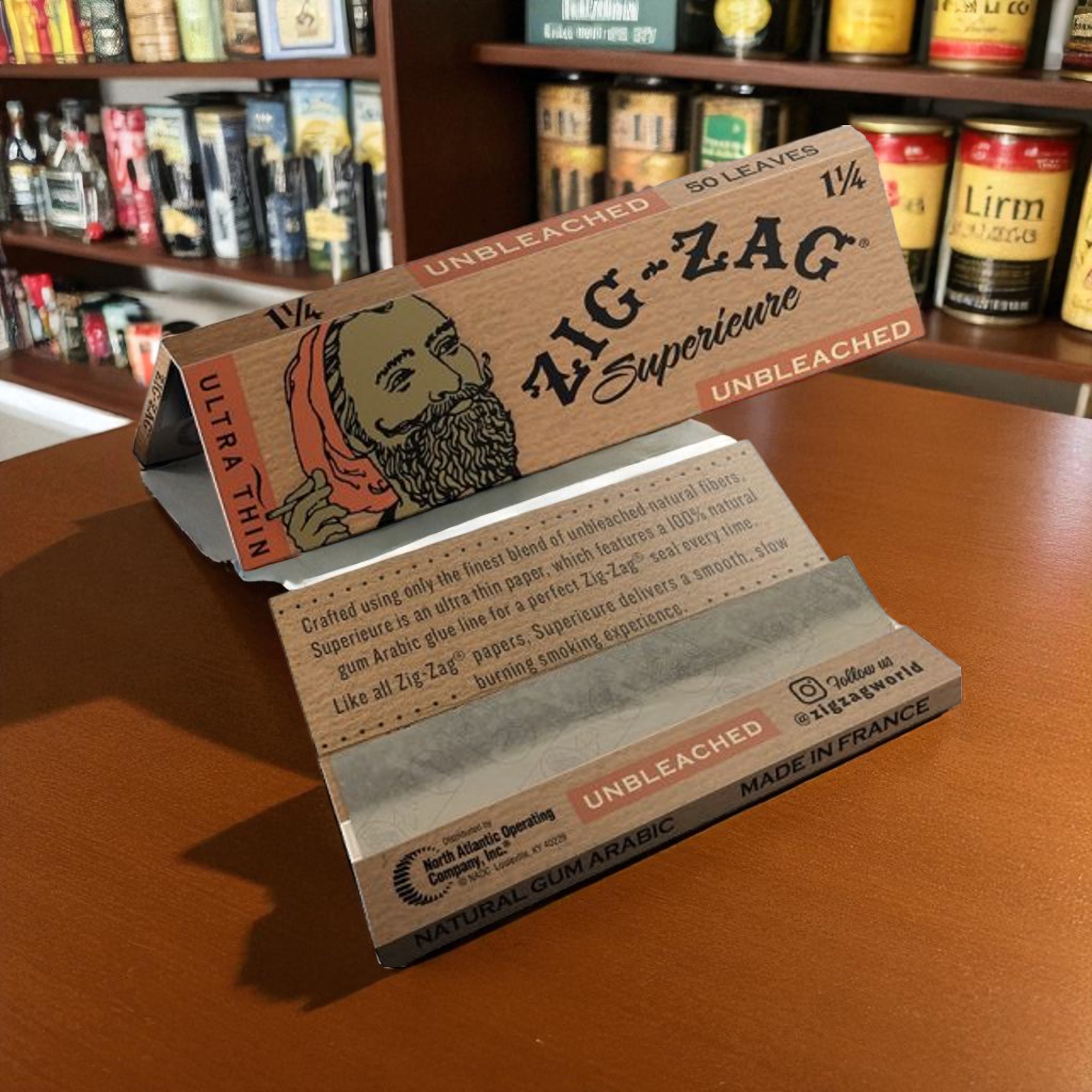 Zig Zag Unbleached 1 ¼ Rolling Papers