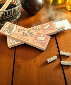 Zig Zag Unbleached Pre-Rolled Tips 24pk