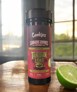 Cookies Infused Cannabis Tahitian Lime 2,500mg Gummies 25ct
