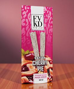 FVKD Holez Cherry Pie Diamond Infused 2g Hash Holez 2ct