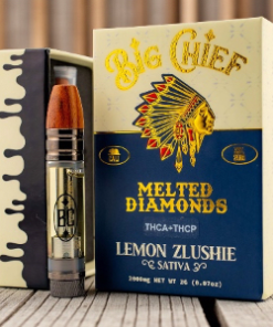 Big Chief Melted Diamonds Lemon Zlushie 2g Cart