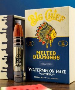 Big Chief Melted Diamonds Watermelon Haze 2g Cart