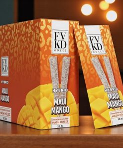 FVKD Holez Maui Mango Diamond Infused 2g Hash Holez 2ct