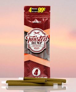 Twisted Hemp Sweet Hemp Wraps 4pk