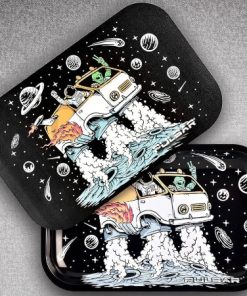 Pulsar Large Metal Rolling Tray w/Lid