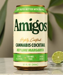 Amigos THC Drinks 10mg – Key Lime Margarita