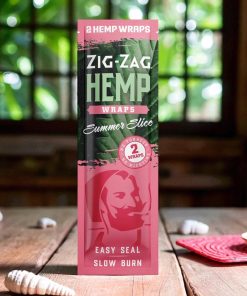 Zig Zag Summer Slice Hemp Wraps 2pk