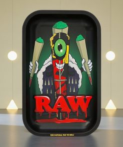 Raw Black Cone Monster Rolling Tray