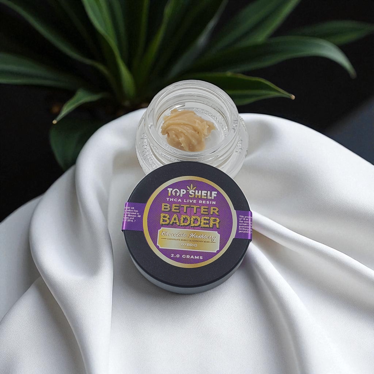 Top Shelf Better Badder Chocolate Hashberry 2g Badder