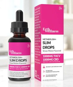 Erth Wellness Metabolism+ Slim Drops 1000mg THCV:1000mg CBD