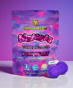 Muha Meds Mambas Melted Diamond Very Berry 3000mg Gummies