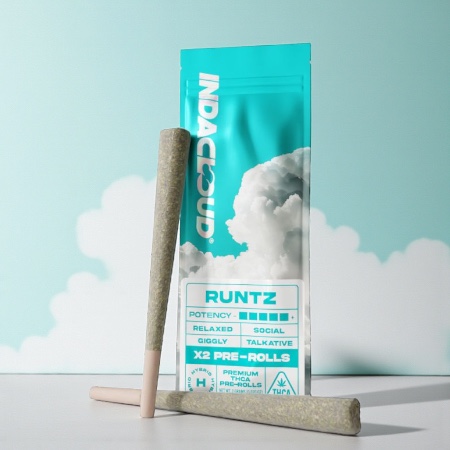 IndaCloud Runtz 1g Pre-Rolls 2pk