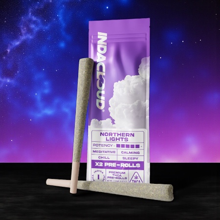 IndaCloud Northern Lights 1g Pre-Rolls 2pk