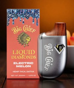 Big Chief Liquid Diamonds Electric Melon 2g Disposable Vape