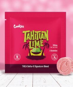 Cookies Infused Cannabis Tahitian Lime 200mg Gummies 2ct
