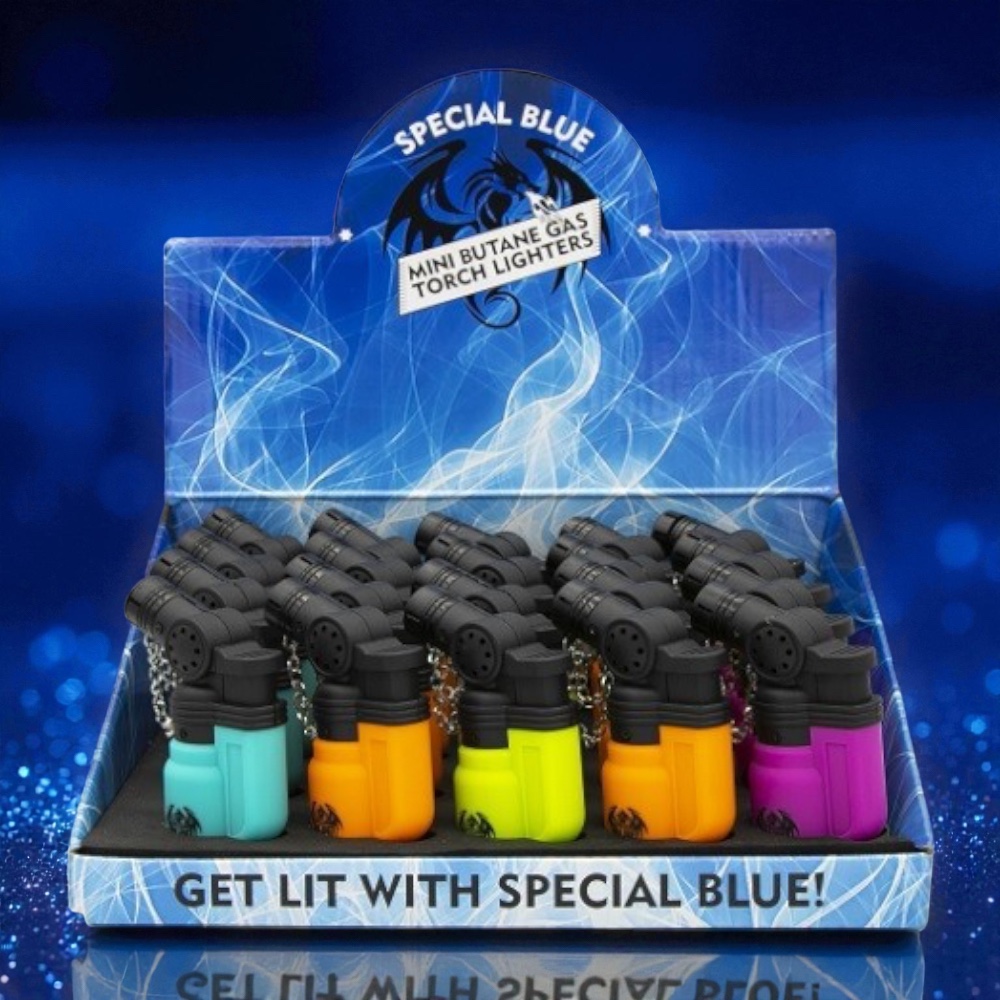 Special Blue Mini Torch Lighter