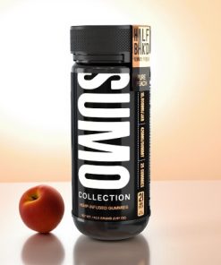 Half Bak'd SUMO Pure Peach 10,000mg Gummies 25ct