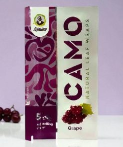 Camo Grape Natural Leaf Wraps 5pk
