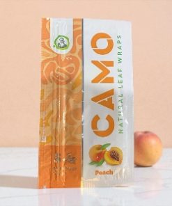 Camo Peach Natural Leaf Wraps 5pk