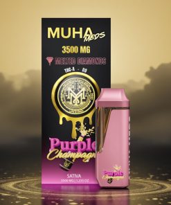 Muha Meds Melted Diamonds Purple Champagne 3.5g Disposable
