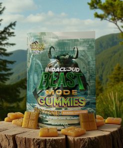 IndaCloud Banana Tangerine Beast Mode 10,000mg Gummies 20ct