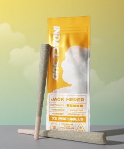 IndaCloud Jack Herer 1g Pre-Rolls 2pk