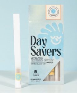 DaySavers King Size Pre-Rolled Tubes w/ Glass Filter Tips 5pk
