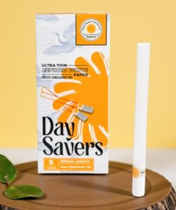 DaySavers King Size Pre-Rolled Tubes w/ Ceramic Filter Tips 5pk