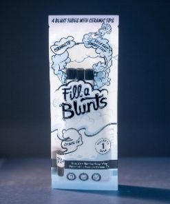 Fill-a Blunts Pre-Rolled Blunt Tubes w/ Ceramic Filter Tips 4pk
