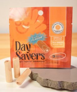 DaySavers Vanilla Flavor Wood Filter Tips 3pk