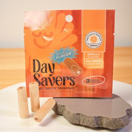 DaySavers Vanilla Flavor Wood Filter Tips 3pk
