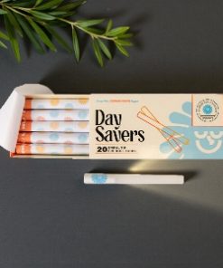 DaySavers  1 ¼ Refined White Artisan Pre-Rolled Tubes w/ Spiral Filter Tips 10pk