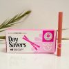 DaySavers  1 ¼ Pink Hybrid Hemp Blunt Wrap Artisan Pre-Rolled Tubes w/ Spiral Filter Tips 10pk