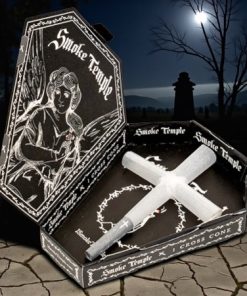 Smoke Temple 84mm Cross Cone in Coffin Box