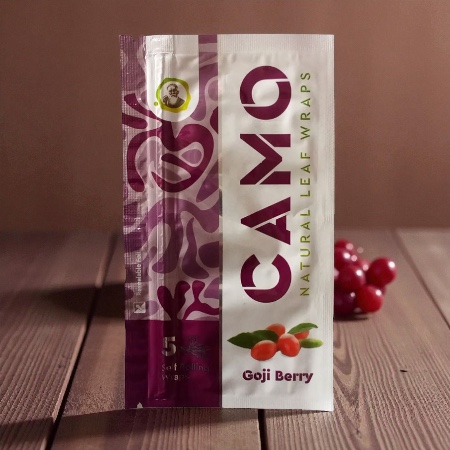 Camo Goji Berry Natural Leaf Wraps 5pk