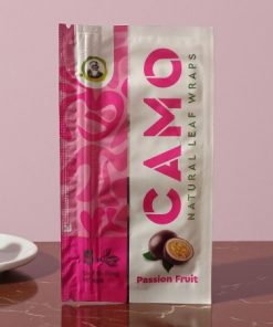 Camo Passion Fruit Natural Leaf Wraps 5pk