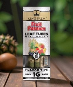 King Palm Fruit Passion Mini Rolls 2pk