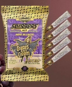 Sluggers Hit Grapes and Cream Juiced Mini Blunts 5pk