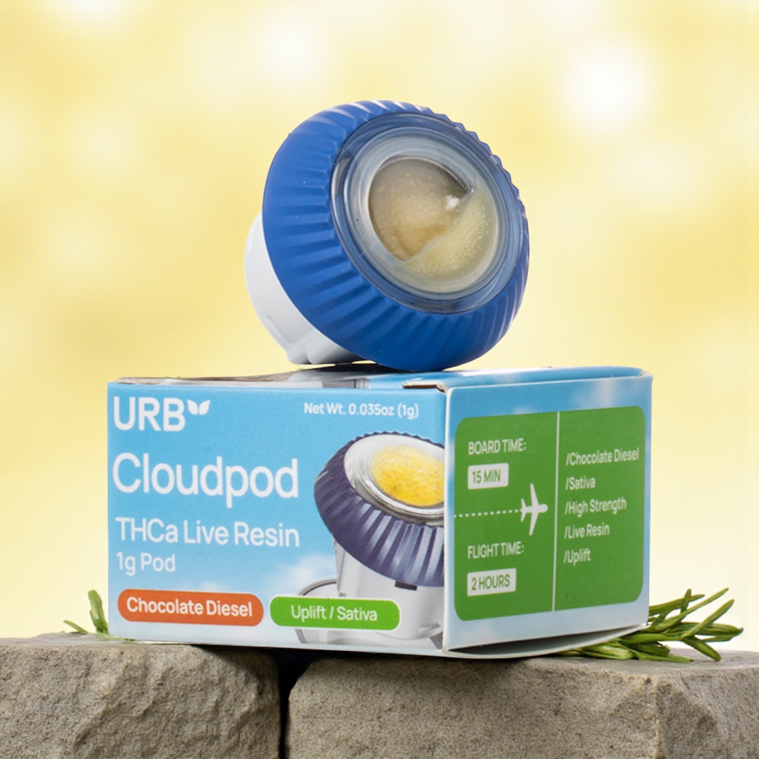 Urb Amnesia Haze THCa Live Resin Cloud Pod | 1g