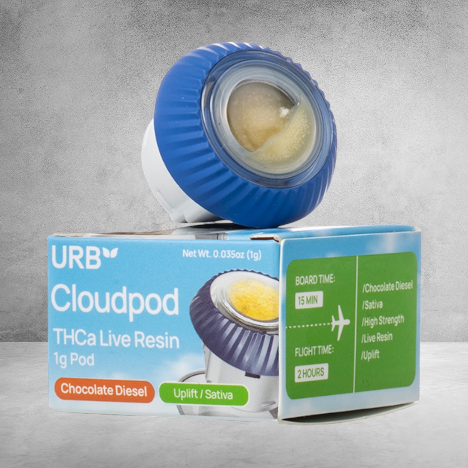 Urb Amnesia Haze THCa Live Resin Cloud Pod | 1g