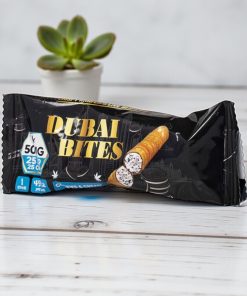 Dubai Bites Cookies & Cream 1:1 THC CBD 50mg Crispy Knafeh