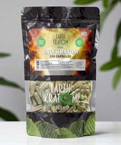 Earth Kratom Bali 150 Capsules