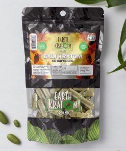 Earth Kratom Bali 65 Capsules