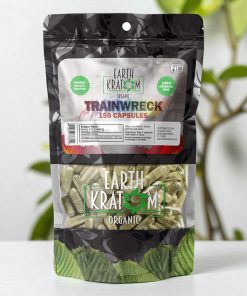 Earth Kratom Trainwreck 150 Capsules